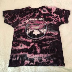 Metallica Tie-Dye Tee Shirt